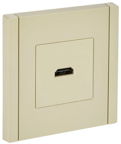 Розетка HDMI FORTE&PIANO FP440 ваниль IEK FP-H10-K10