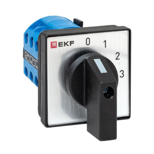 Переключатель кулачковый ПК-1-102 2п 10А "0-1-2-3" EKF pk-1-102-10 Переключатель кулачковый ПК-1-102 2п 10А "0-1-2-3" EKF pk-1-102-10