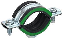 Скоба двухкомпонентная с резин. уплотн. d11-15мм метал. ELASTA IEK ET-MP40D-SK-011-02-270