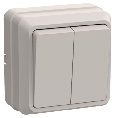 Выключатель 2-кл. ОП Октава 10А IP20 ВС20-2-0-ОКм крем. GENERICA EVO20-K33-10-DC Выключатель 2-кл. ОП Октава 10А IP20 ВС20-2-0-ОКм крем. GENERICA EVO20-K33-10-DC
