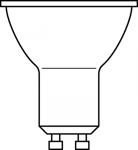 Лампа светодиодная LED Value LVPAR1650 6SW/865 6Вт GU10 230В 10х1 RU OSRAM 4058075581500 фото 2