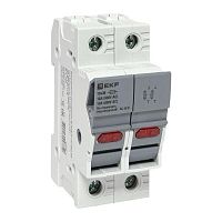 Предохранитель-разъединитель DF 10х38 2п (тип ПВЦ) EKF df102-e