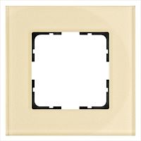 Рамка 1-м G-Glass стекло шампань Champagne Gold Jasmart G1001GG
