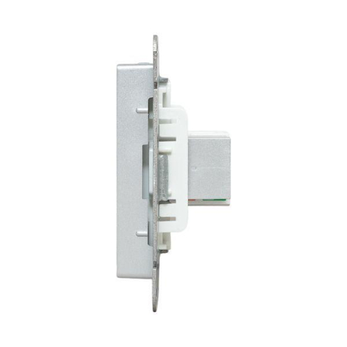 Розетка СП Эпика HDMI + RJ45 кат.5 механизм алюм. EKF UP1-SOA-HDMI+RJ45 фото 6