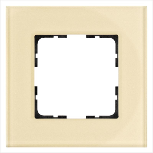 Рамка 1-м G-Glass стекло шампань Champagne Gold Jasmart G1001GG Рамка 1-м G-Glass стекло шампань Champagne Gold Jasmart G1001GG