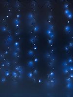 Гирлянда "Занавес" ICLLDM300W-C 300LED LED 3х3м 8режимов IP20 бел. SHLights 4690601054357