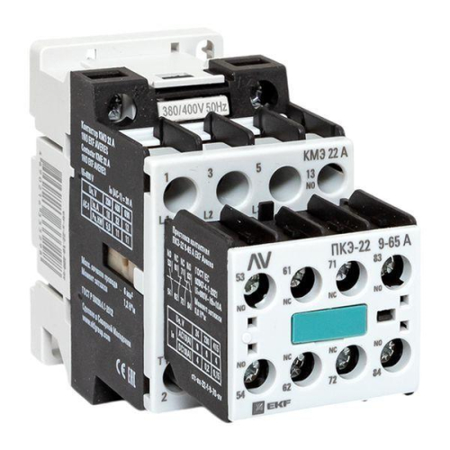 Комплект КМЭ 1НО 22А кат. 400В АС 2НО+2НЗ AVERES EKF ctr-s-22-10-400-av-22 Комплект КМЭ 1НО 22А кат. 400В АС 2НО+2НЗ AVERES EKF ctr-s-22-10-400-av-22