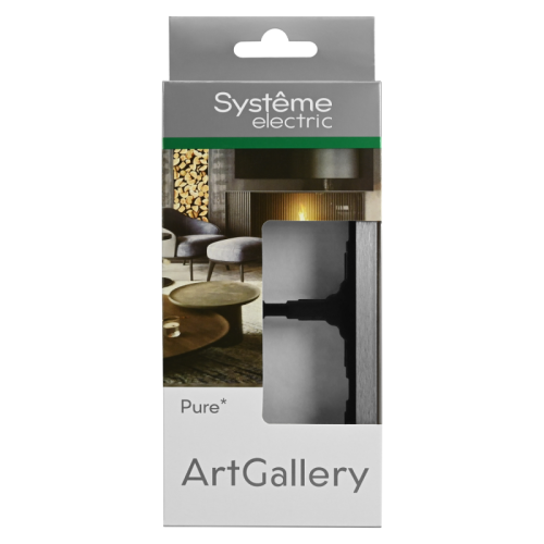 Рамка 2-м ArtGallery Pure метал. алюм. SE GAL312102 фото 2 Рамка 2-м ArtGallery Pure метал. алюм. SE GAL312102 фото 2