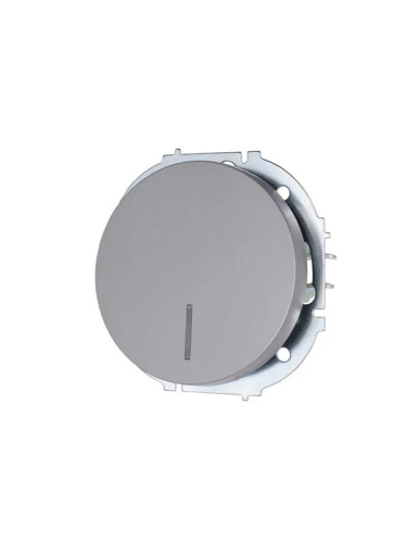 Выключатель 1-кл. СП OSEN 10А IP20 с подсветкой механизм сер. матов. LEZARD 743-7488-111 фото 2