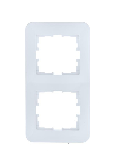 Рамка 2-м ASTI вертикал. бел. LEZARD 7081-0200-152