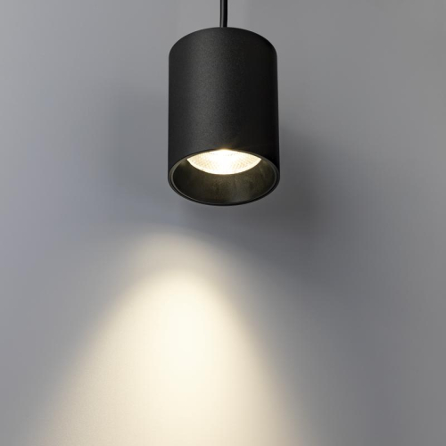 Светильник трековый подвес светодиодный ARTLINE 80х80х100мм 12Вт 960Лм 4000К 230В алюм. 4.2кв.м черн. Ritter 59703 6 фото 2