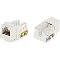 Вставка Keystone Jack RJ45 (8P8C) кат.5E Dual IDC KJ2-8P8C-C5e-90-WH бел. Hyperline 16289