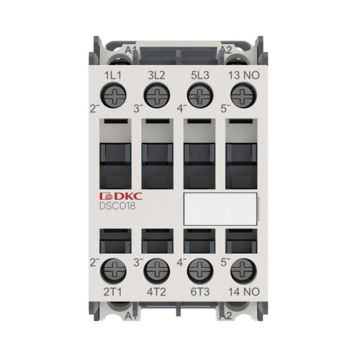 Контактор магнитный YON DSC018 18A 7.5кВт AC3 3P кат.24В DC 1НО YON DSC018-3C10D024 фото 2