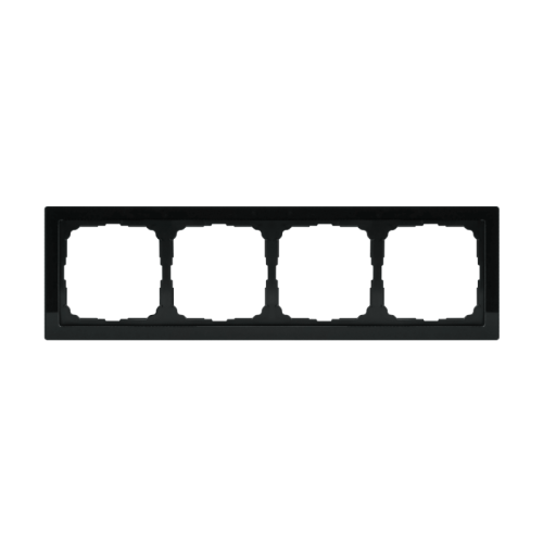 Рамка 4-м ArtGallery Pure органич. стекло черн. SE GAL321004 фото 4