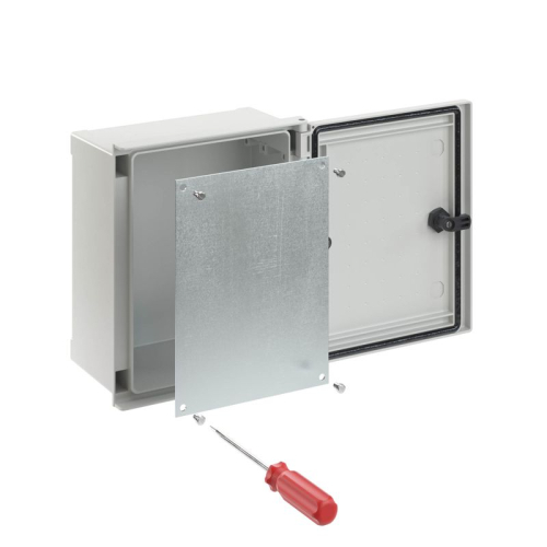 Панель монтажная для цельного навесного шкафа из фибергласа 600х400мм метал. DKC CN5064MP фото 2 Панель монтажная для цельного навесного шкафа из фибергласа 600х400мм метал. DKC CN5064MP фото 2