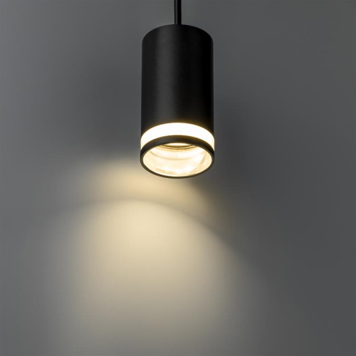 Светильник трековый подвес ARTLINE 55х55х100мм GU10 230В алюм./пластик. 2.6кв.м черн.н. Ritter 59930 6 фото 2