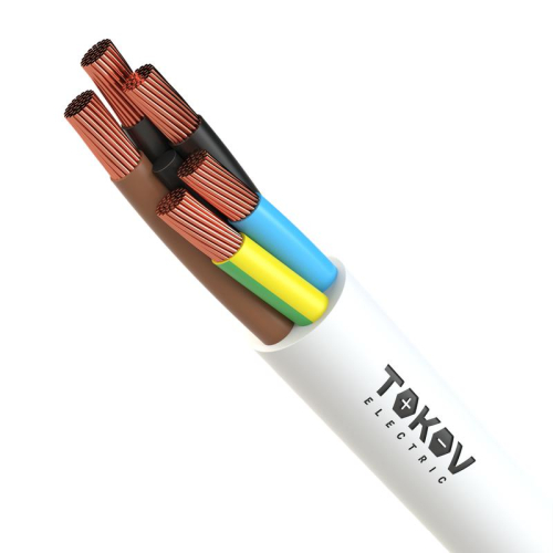 Провод TOKOV ELECTRIC ПВС 5х16(4х16+1х16) 380В (м) 1945510 Провод TOKOV ELECTRIC ПВС 5х16(4х16+1х16) 380В (м) 1945510
