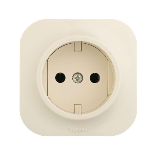Розетка 1-м ОП Quteo 16А IP20 2P без заземл. без защ. шторок сл. кость IEK 782240 фото 4