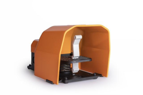 Педаль с защитной крышкой (1НО+1НЗ) оранж. EMAS PDKS11BX10T фото 2 Педаль с защитной крышкой (1НО+1НЗ) оранж. EMAS PDKS11BX10T фото 2