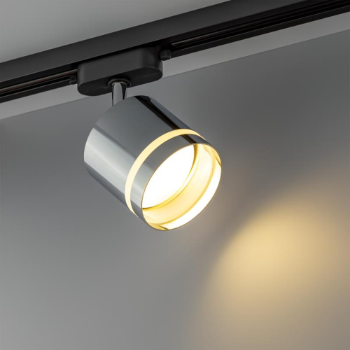 Светильник трековый ARTLINE поворотный 85х85х80мм GX53 230В алюм./пластик. 4кв.м хром. Ritter 59867 5 фото 2