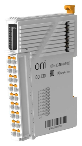Модуль дискретного ввода IOD 430 8 сигналов NPN/PNP ONI IOD-430-TB-8NP000 фото 4