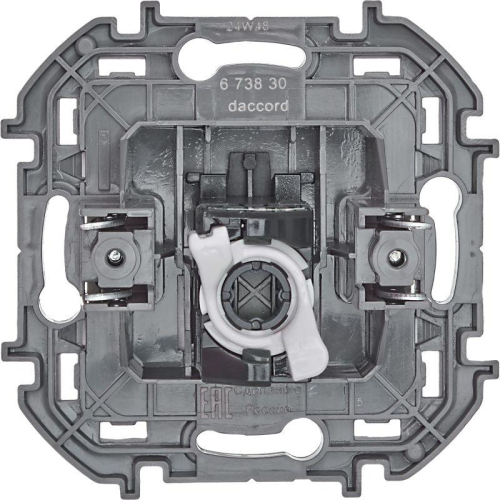 Розетка компьютерная Inspiria RJ45 кат.6 UTP механизм бел. IEK 673830 фото 4