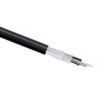 Кабель волоконно-оптический SEG-9-01х08-D-J-PE-OUT 9/125 одномод. 8 волокон loose tube подвесной для внешней прокладки черн. Cabeus 10784с