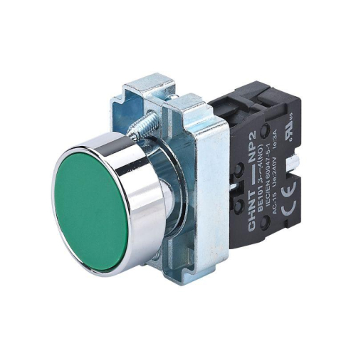 Кнопка управления NP2-BA31 без подсветки 1НО IP40 (R) зел. CHINT 573956 Кнопка управления NP2-BA31 без подсветки 1НО IP40 (R) зел. CHINT 573956