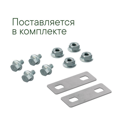 Крышка на угол вертикальный внешний 90град. 100х300 R900 в компл. с крепежн. элемент. и соединения пластинами гор. цинк DKC LKO1930KHDZ фото 2