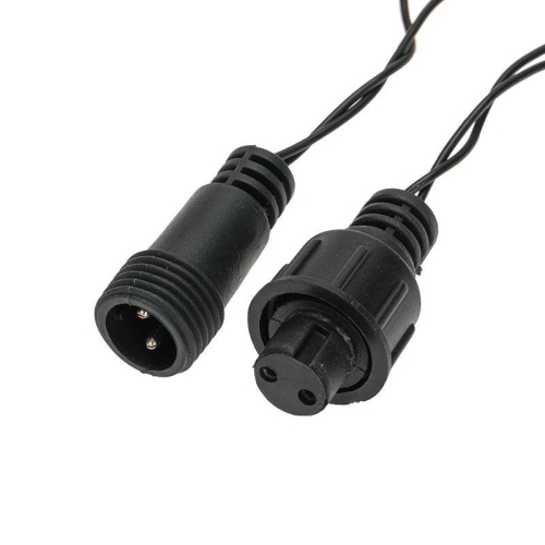 Гирлянда светодиодная "Шарики" 5м d25мм 25LED RGB ПВХ темн. зел. Neon-Night 303-550 фото 4