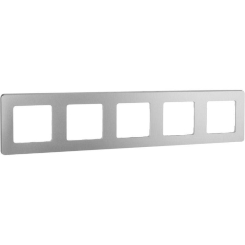 Рамка 5-м Inspiria алюм. IEK 673972 Рамка 5-м Inspiria алюм. IEK 673972