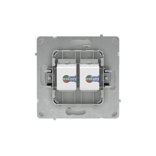 Розетка компьютерная 2-м KANT RJ45 кат.6A без шторки бел. магнолия DKC 7000674 фото 3 Розетка компьютерная 2-м KANT RJ45 кат.6A без шторки бел. магнолия DKC 7000674 фото 3