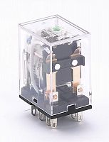 Реле промежуточное ПР-102 2 конт. с инд. LED 5А 12В DC SchE 23219DEK