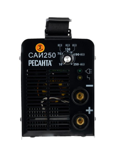Аппарат сварочный инверторный САИ-250 250А d6 140-240В IP21 горячий старт Ресанта 65/6 фото 4 Аппарат сварочный инверторный САИ-250 250А d6 140-240В IP21 горячий старт Ресанта 65/6 фото 4