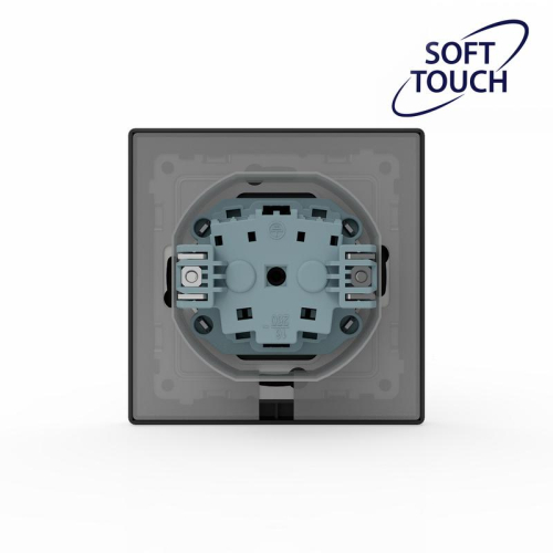 Розетка 1-м СП Pixel IP44 с заземл. с крышкой механизм карбон TOKOV ELECTRIC TKE-PX-R1ZSW1-C14-IP44 фото 3 Розетка 1-м СП Pixel IP44 с заземл. с крышкой механизм карбон TOKOV ELECTRIC TKE-PX-R1ZSW1-C14-IP44 фото 3