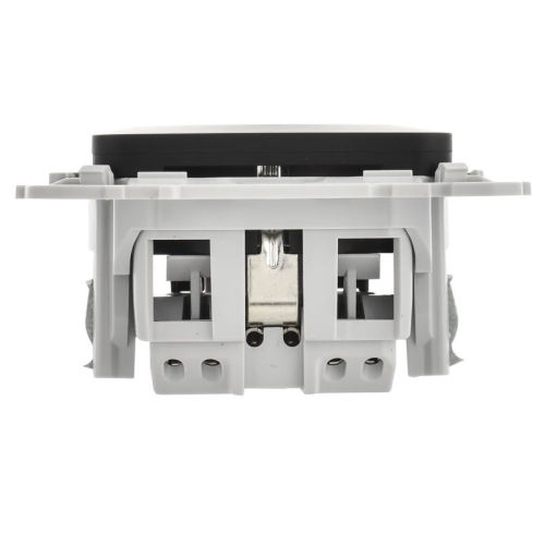 Розетка СП FLITE РС11-1-ФлЧ 16А с заземл. без защ. шторок безвинтовое крепление механизм черн. IEK FI-R11-16-1-K02 фото 4 Розетка СП FLITE РС11-1-ФлЧ 16А с заземл. без защ. шторок безвинтовое крепление механизм черн. IEK FI-R11-16-1-K02 фото 4