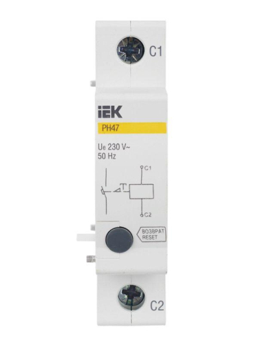 Расцепитель независимый РН47 на DIN-рейку KARAT IEK MVA01D-RN фото 3