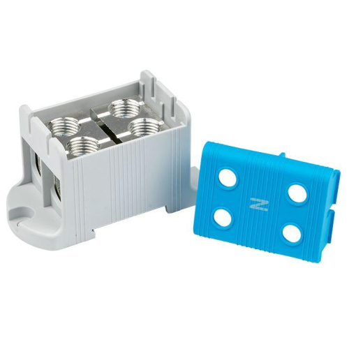 Клемма силовая вводная двойн. КСВ 16-95кв.мм син. EKF plc-kvs2-16-95-blue фото 3