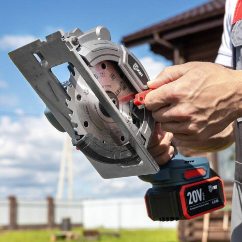 Пила циркулярная аккумуляторная CB-20-140 ПРОФИ КВТ 104532 фото 3