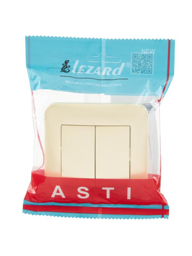 Выключатель 2-кл. 1п СП ASTI 10А IP20 в сборе жемчуж./бел. перламутр. LEZARD 7081-3030-101 фото 3 Выключатель 2-кл. 1п СП ASTI 10А IP20 в сборе жемчуж./бел. перламутр. LEZARD 7081-3030-101 фото 3