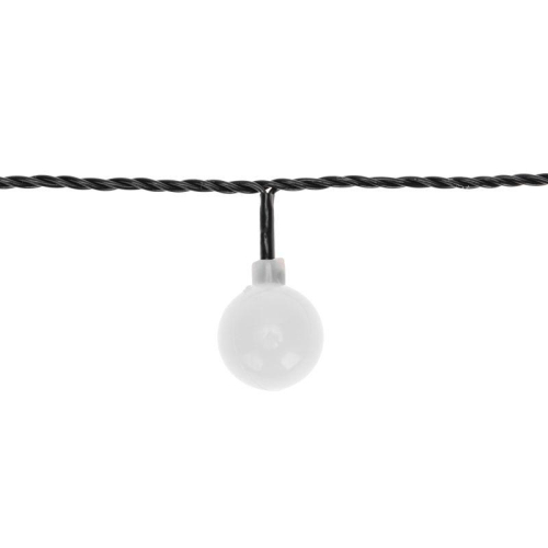 Гирлянда светодиодная "Шарики" 5м d25мм 25LED RGB ПВХ темн. зел. Neon-Night 303-550 фото 2