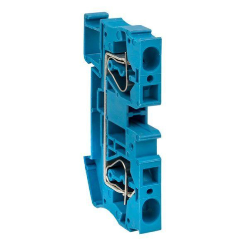 Колодка клеммная ST-6 57А пружинная син. EKF plc-jxb-st-6-blue фото 4