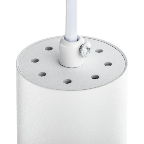 Светильник трековый подвес ARTLINE 55х55х100мм GU10 230В алюм. 2.6кв.м бел. Ritter 59927 6 фото 5