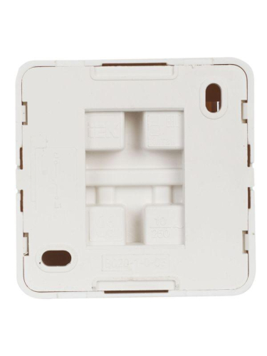 Выключатель 1-кл. ОП Октава 10А IP20 ВС20-1-0-ОБ 250В бел. GENERICA EVO10-K01-10-DC фото 3 Выключатель 1-кл. ОП Октава 10А IP20 ВС20-1-0-ОБ 250В бел. GENERICA EVO10-K01-10-DC фото 3