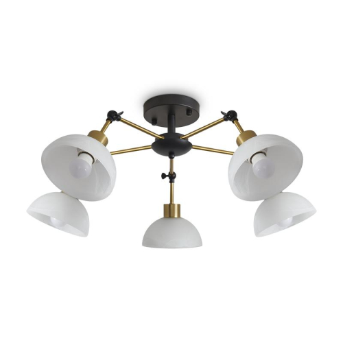 Светильник Bessie 5х60Вт E27 IP20 подвесной Freya FR5526PL-05BBZ фото 2