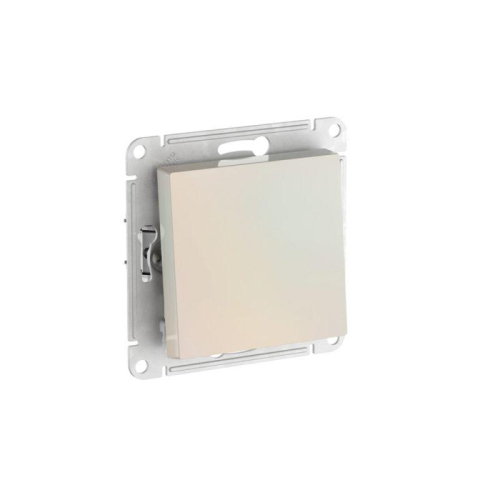 Переключатель 1-кл. AtlasDesign (сх. 6) 10AX быстрозажим. клем. механизм жемчуж. SE ATN000461S