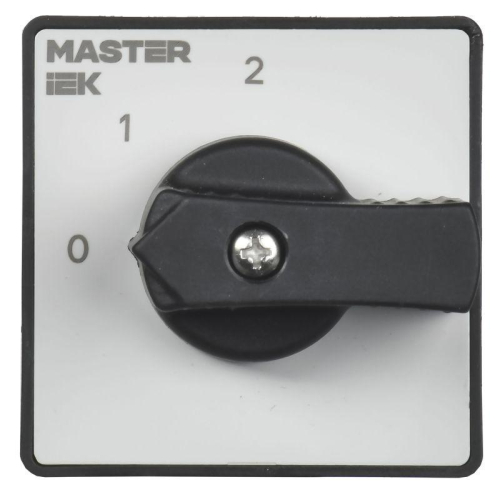 Переключатель кулачковый 10А (сх. 107) стандартная рукоятка IEK MI-CS10-010-107 фото 2