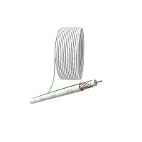 Кабель коаксиальный SAT 703 B Cu/оплетка Cu 75% PVC 75Ом бел. (м) S-B-75-PVC100 Эра Б0044612