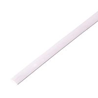 Трубка термоусадочная ТУТ нг 8.0/4.0 бел. 1м REXANT 20-8001