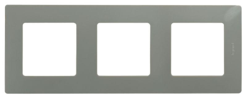 Рамка 3-м Etika светл. галька IEK 672523 фото 2